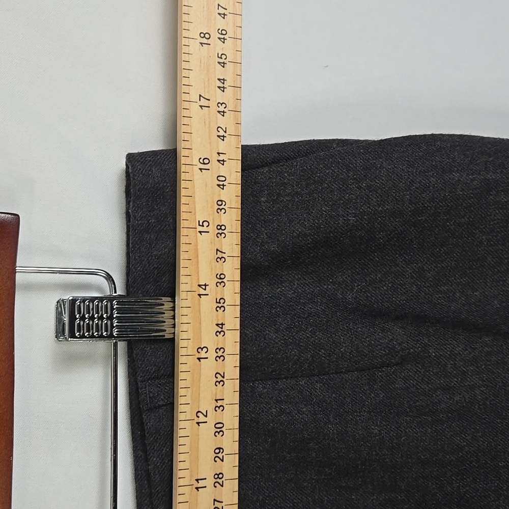 Pendleton Gray Petite Dress Pants 100% Virgin Wool Career Business Sz 12P - Picture 7 of 8